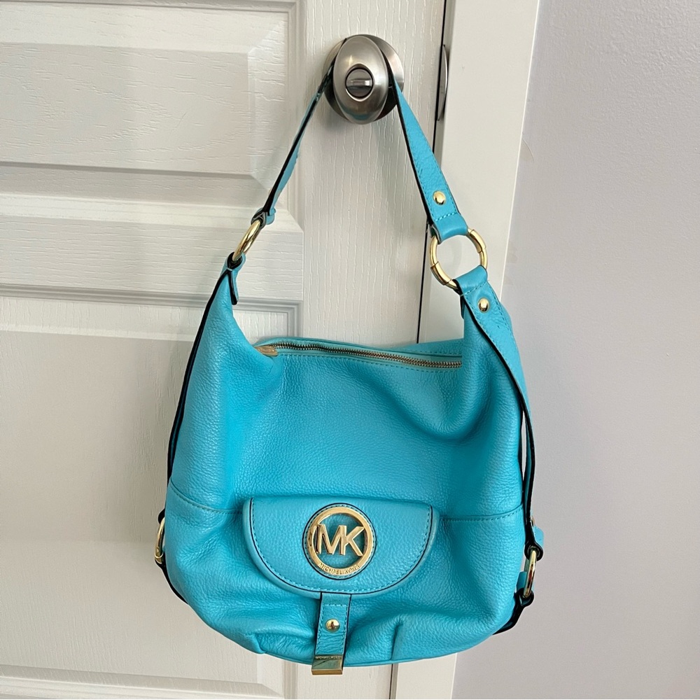Michael Kors Turquoise Hobo Bag